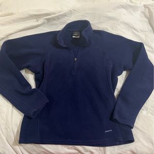 blue/purple patagonia zip up!!